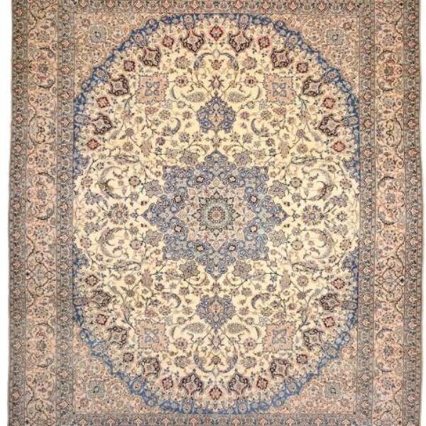 Persisk matta Nain 6La Habibian 322 x 409 cm Klassisk Arak Wien Österrike Köp online
