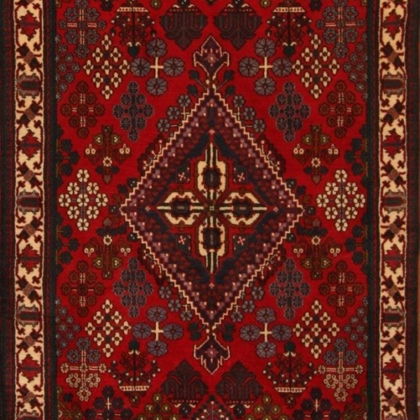 (#H192760) オリエンタルカーペット 本物の手織りペルシャ絨毯(388×114)cmランナー