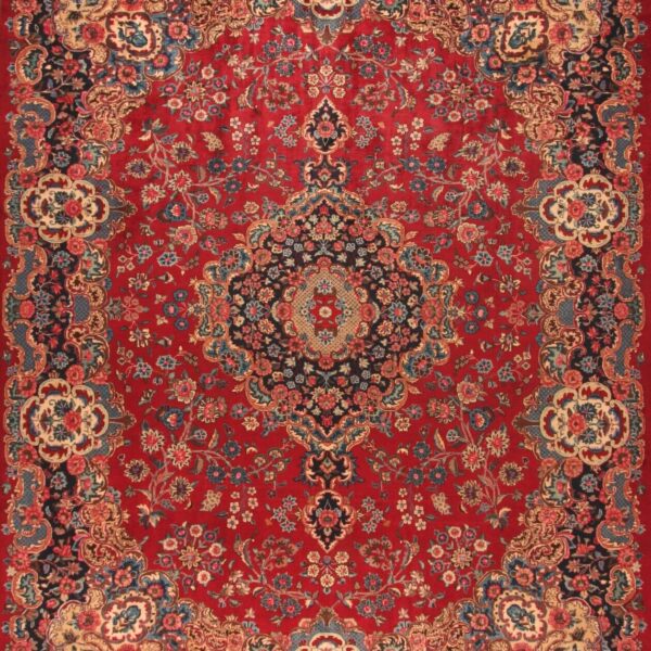 (#H192683) Orientalsk teppe Ekte håndknyttet persisk teppe (392 x 308)cm
