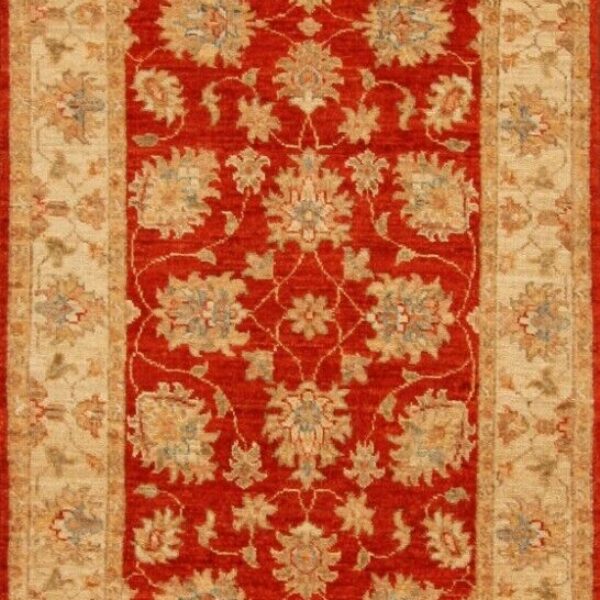 (#H192885) 东方地毯真正的手工打结齐格勒 (247 x 83) 厘米长条