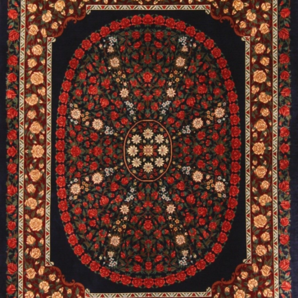 (#H192849) Orientteppich Feiner Echter Handgeknüpft Perserteppich Seide (117 x 76)cm