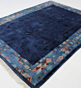 Original handgeknüpfter Nepal Teppich 230x170 Orientteppich TOP ZUSTAND Wolle