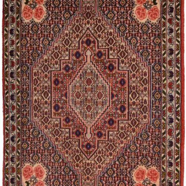 Persian carpet Senneh Roses 75 x 107 cm Classic Arak Vienna Austria Buy online