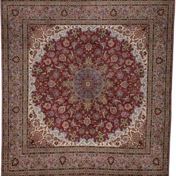 Persisk matta Tabriz 200 x 207 cm Klassisk Arak Wien Österrike Köp online