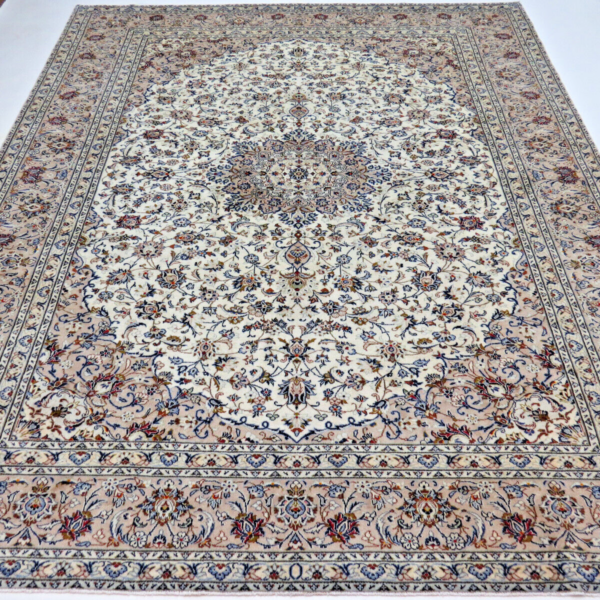 #F92409 Модерен персийски килим с ретро камък и античен вид 348X263 Най-високо качество