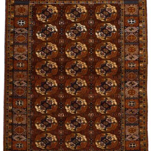 Austrumu paklājs Turkmen Mauri 114 x 169 cm Ar rokām mezgloti Ķīna Classic Afganistāna Vīne Austrija Pērciet tiešsaistē