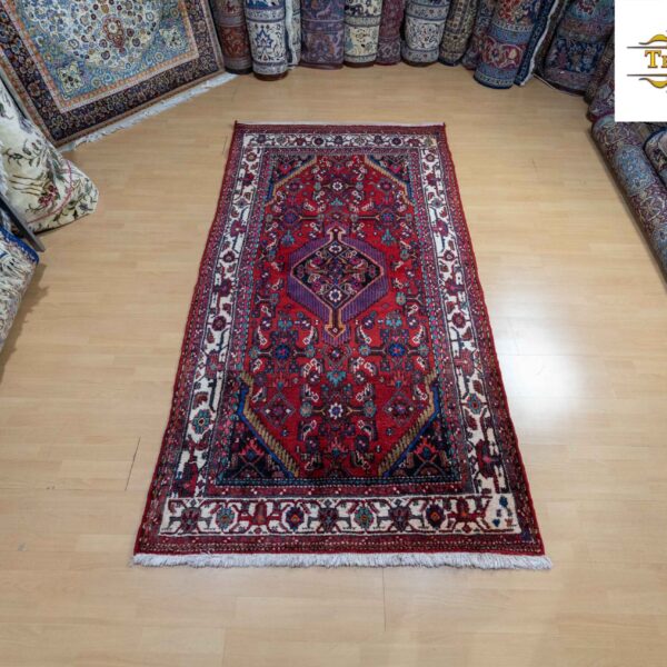 Sprzedawany W1(#326) 245x133cm STAN NOWY Ręcznie tkany perski dywan Hamedan