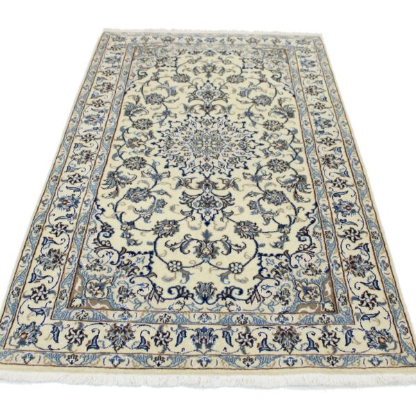 #Y100692 Origineel Perzisch tapijt Nain Nieuwe goederen 203 cm x 119 cm