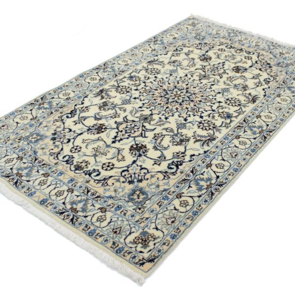 #Y100653 Alkuperäinen persialainen matto Nain Uusi tavara 215 cm x 119 cm