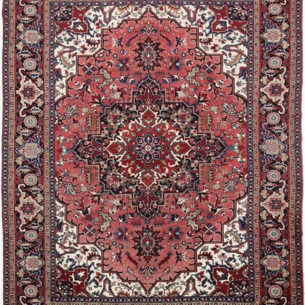 #Y100564 Alfombra alfombra oriental Heris anudada a mano 327 x 253 cm Alfombra persa