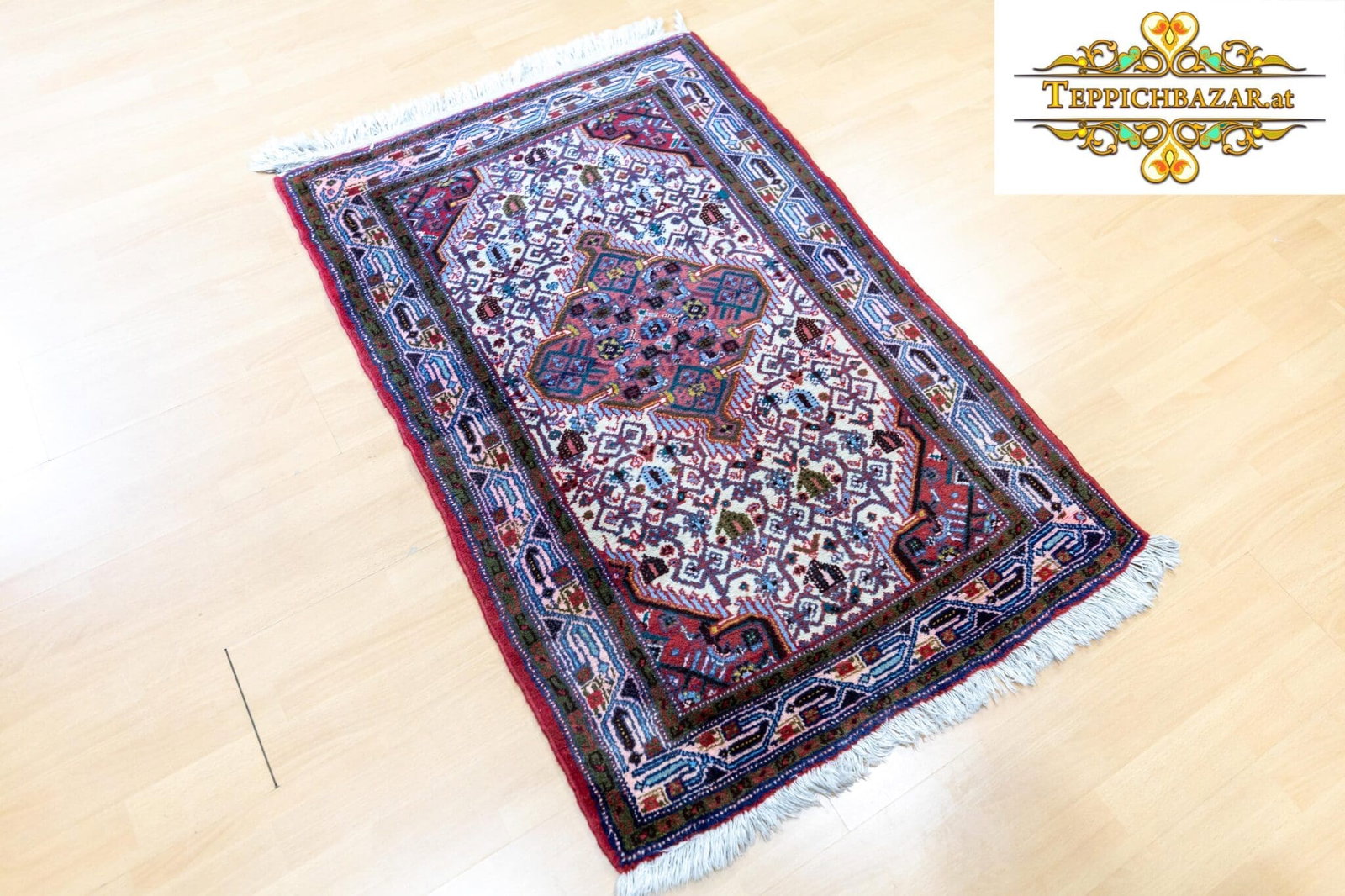 (Verkauft) W1(#255) 123×78 Handgeknüpfter Hamedan Perserteppich