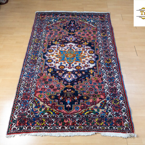 W1(#330) 204×137cm Käsinsolmittu Hamedan Malayer persialainen matto