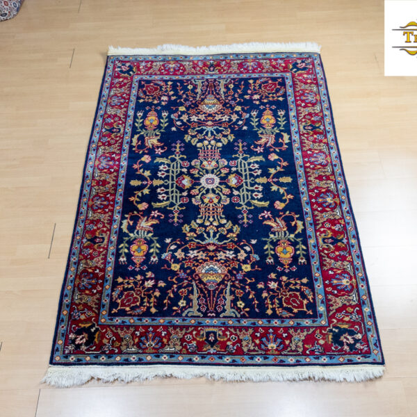 W1(#340) 198×132cm タブリーズ手織りペルシャ絨毯