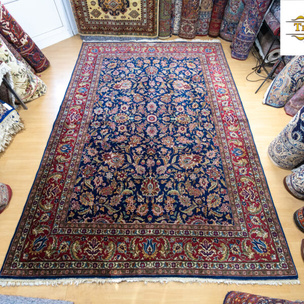 W1 (#352) ca. 355x244cm Gesigneerd handgeknoopt Perzisch tapijt Tabriz (Täbris)