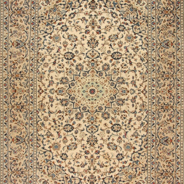 Kaschan H1 Authentischer handgeknüpfter Orientteppich aus Persien (355 x 255)cm