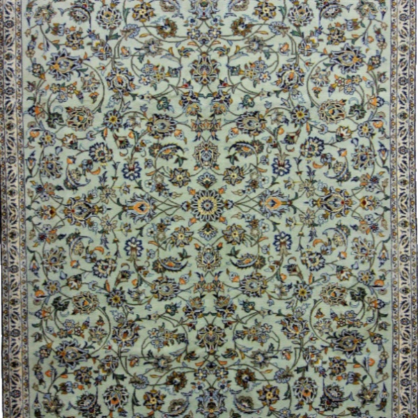 H1 Utsökt orientalisk matta 295x185 Kashan persisk med fint utförande