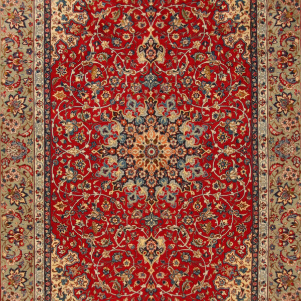 Isfahan H1 Handgeknüpfter, echter Perserteppich Original aus Persien 390 x 250 cm