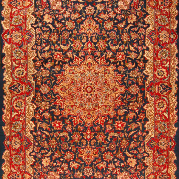 Isfahan H1 Handgeknüpfter Perserteppich Original aus Persien (383 x 254)cm