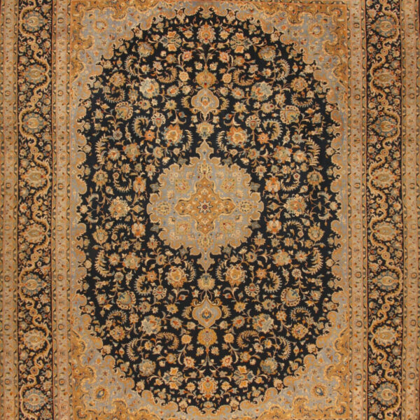 Kaschan Isfahan H1 Handgeknüpfter Perserteppich Original aus Persien (405 x 300)cm