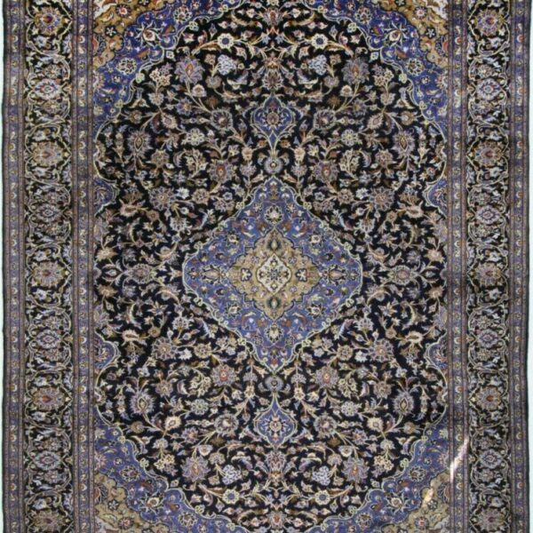 H1 Hochwertiger Perserteppich Keshan, Maße 395 x 295 cm in ausgezeichnetem Zustand