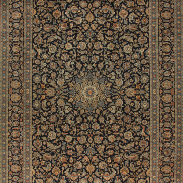 H1 Kaschan Isfahan H1 Handgeknüpfter Orientteppich Iran (415 x 310) cm
