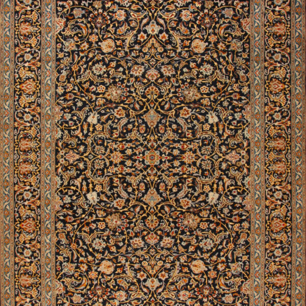 Isfahan H1 Perserteppich in echter Handarbeit geknüpft (390 x 286)cm - Hervorragender Zustand