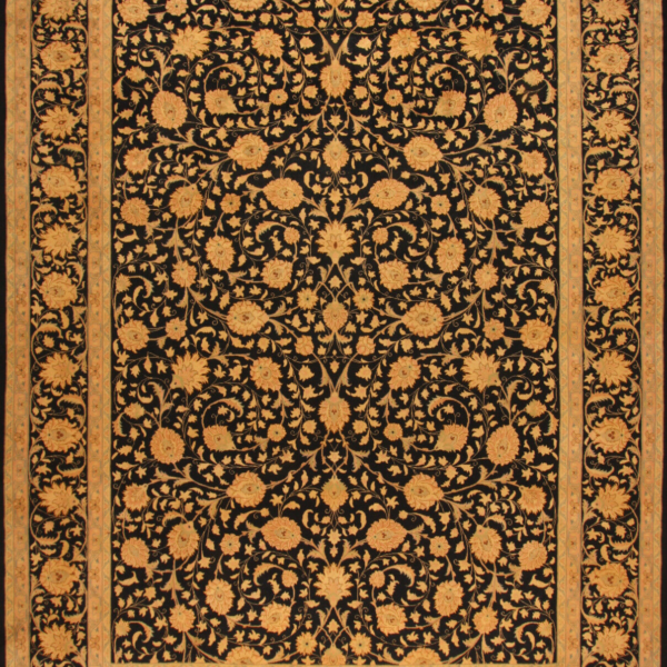 Kaschan Isfahan H1 Top Zustand Persischer Teppich Handgeknüpfter Orientteppich (390 x 293)cm