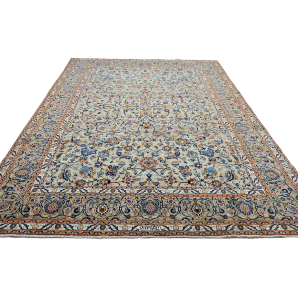 Wunderschöner Orientteppich Kashan 395x267 cm fein signiert