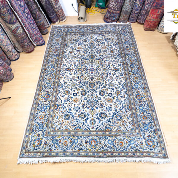 W1(#362) 292×202cm カシャーン手織りペルシャ絨毯