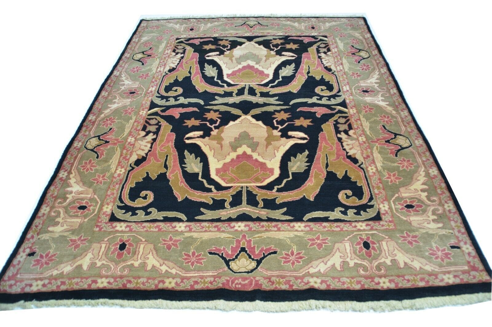 Handgeknüpfter Wolle Teppich Heriz ca. 283 x 217 cm