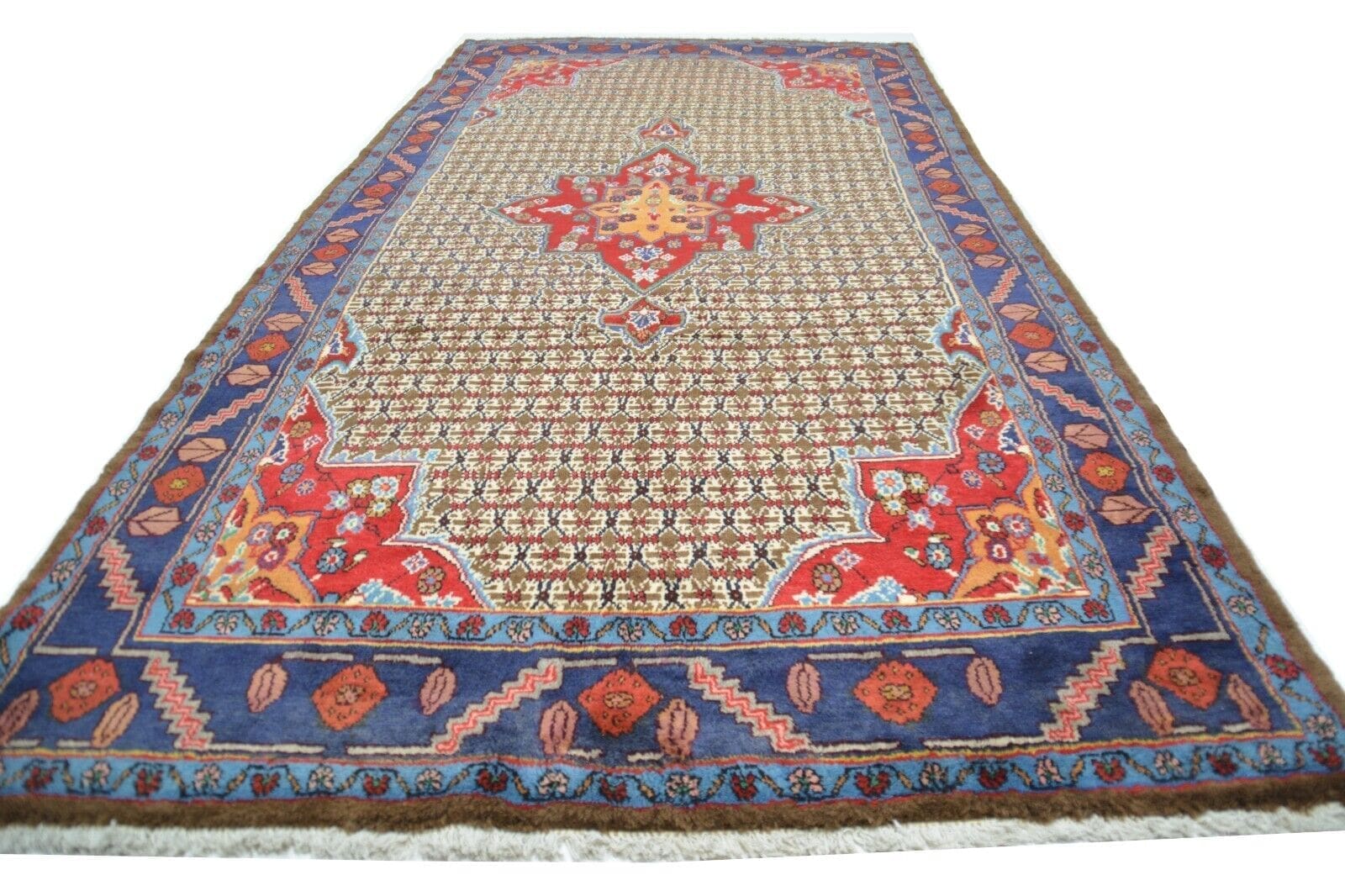 Nr. ECK4351 Handgeknüpfter Wollteppich Koliai, etwa 316 x 157 cm