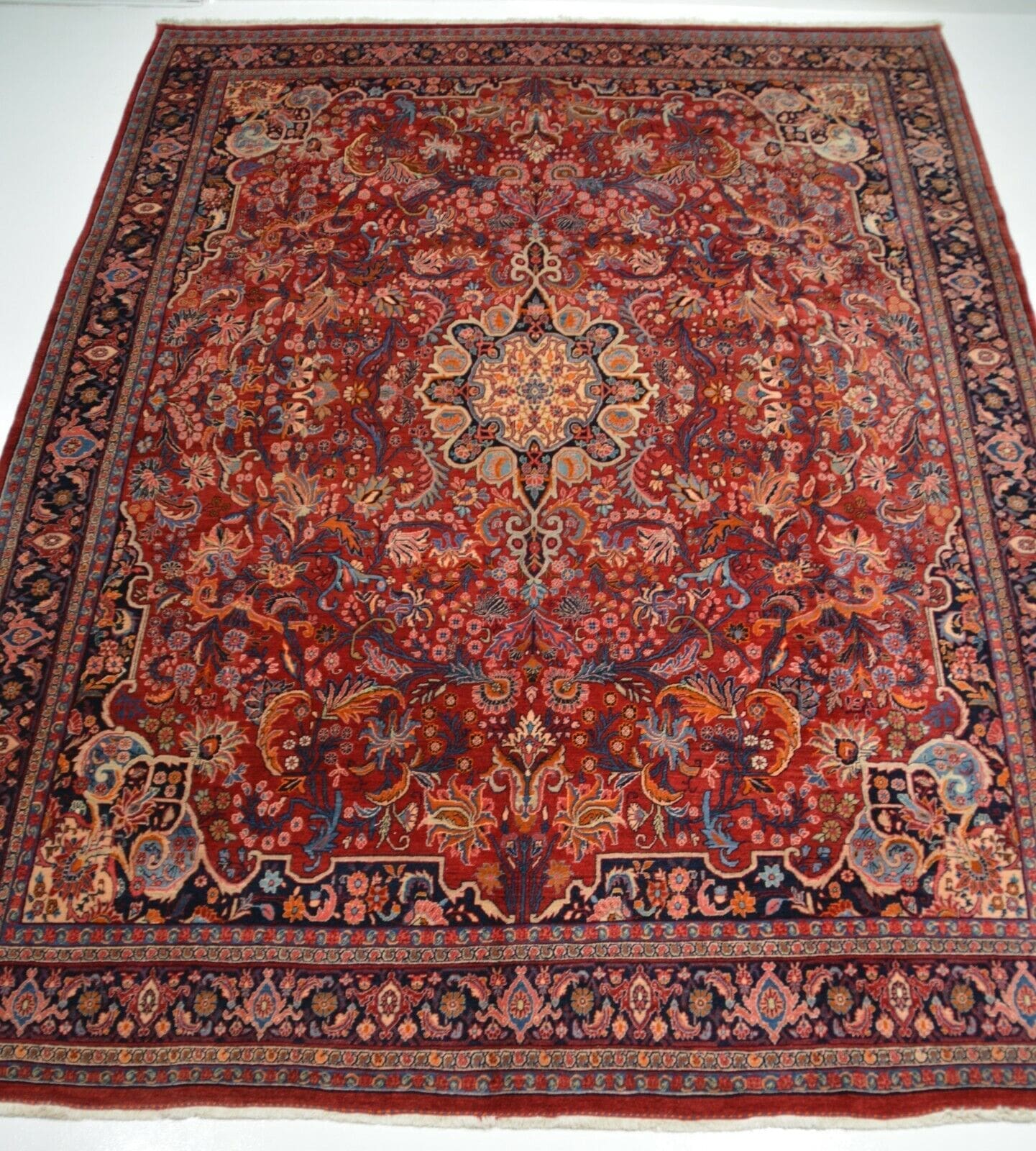 Original Handgeknüpfter Wollteppich Bidjar, Größe ca. 380 x 286 cm, Nr. C4097