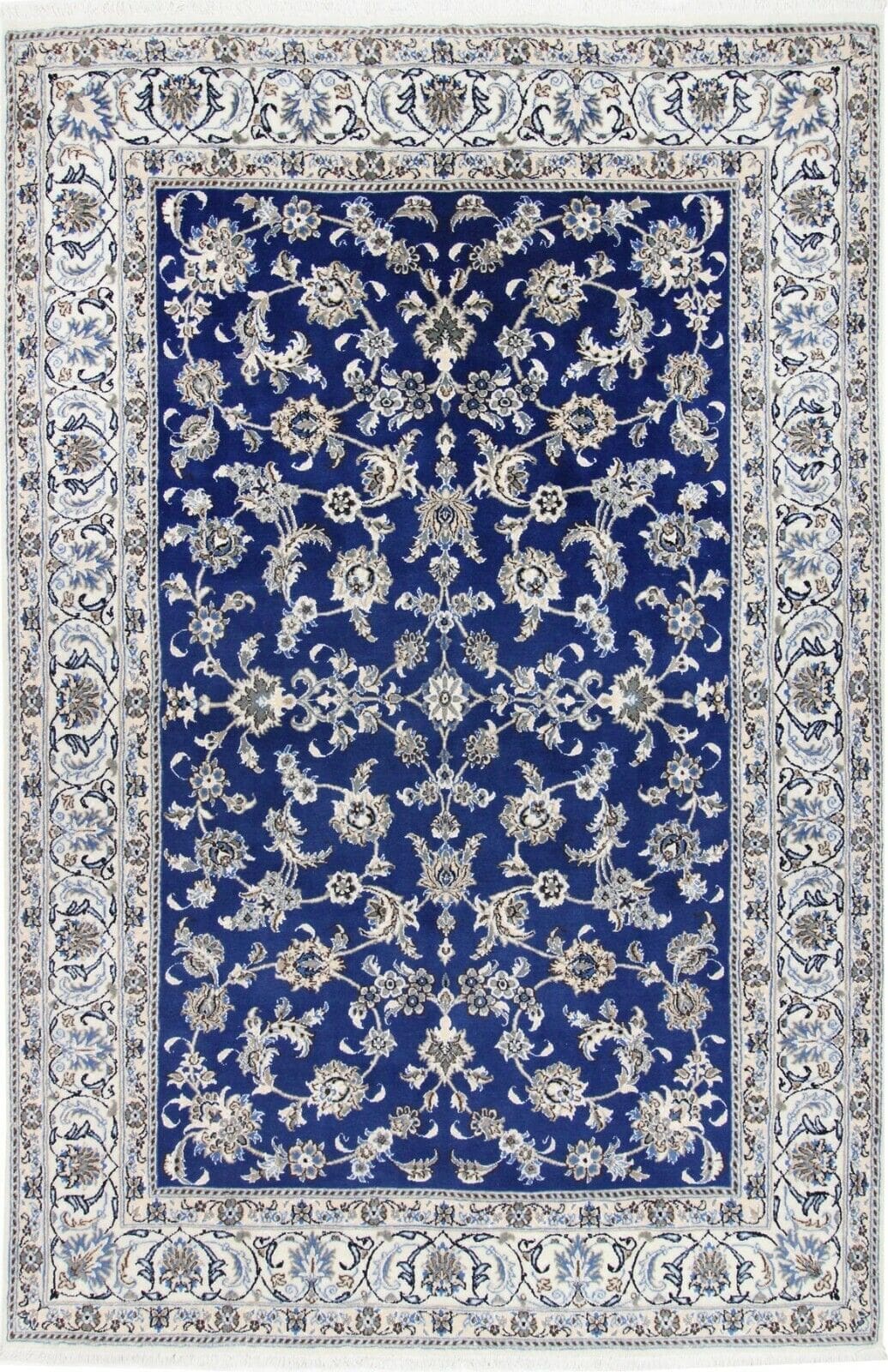 Originaler Nain Perserteppich - Neue Ware, 290 cm x 193 cm in erstklassigem Zustand