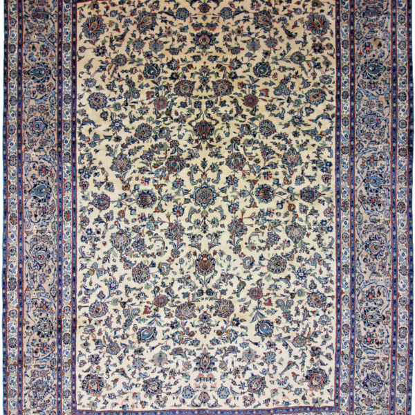 H1 Wunderschöner neuer Kashan Orientteppich 397x295 cm