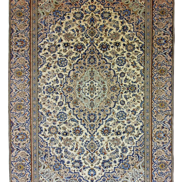 H1 Kashan Perserteppich 338x235 cm | 250.000 - 300.000 Knoten | 100% Wolle | Handgeknüpft