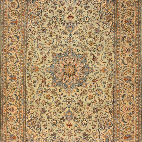 H1 Handgeknüpfter Perserteppich Isfahan | Größe: 400 cm x 260 cm | Knotenzahl: ca. 160.000 Knoten/m²