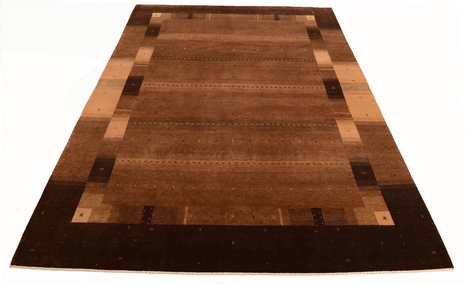 Orientteppich 345 x 243 cm, 400.000 Knoten, handgeknüpft, Perserteppich