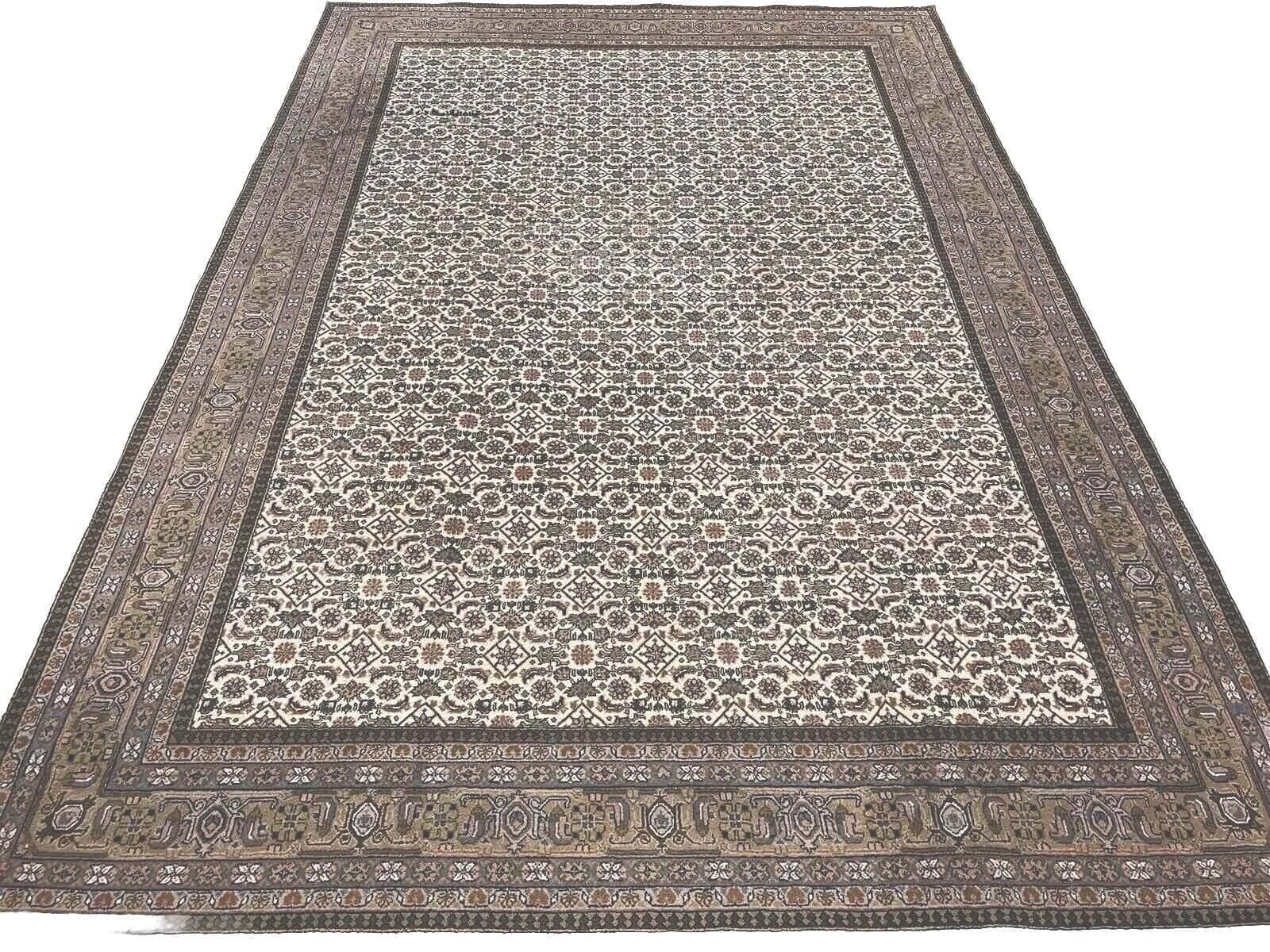 **Extrem feiner Bijar Perserteppich 350x250 cm – 400.000 Knoten/qm² – aus reiner Schurwolle, handgeknüpft**