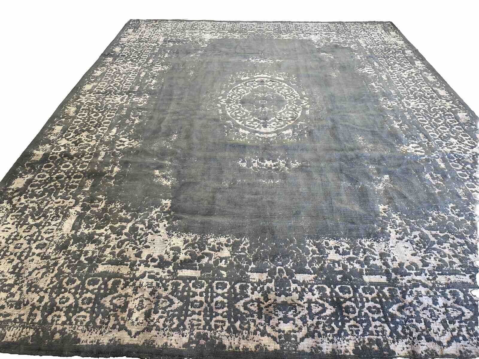 Moderner Perserteppich 400x300 cm – Handgeknüpft, 100% reine Wolle, sehr guter Zustand, modernes Design – Handgeknüpft, Perserteppich