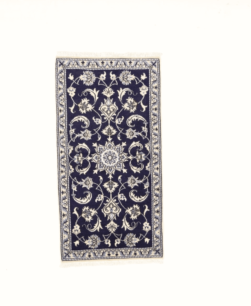 Orientteppich 138 x 71 CM - Ca. 300.000 Knoten/m² - 100% Schurwolle - Top Neu - handgeknüpft - Perserteppich