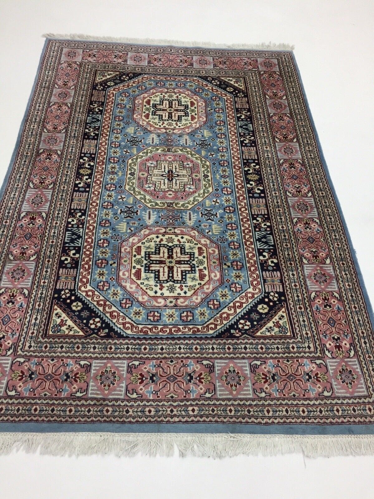 Original Bochara Perserteppich 249x150 cm – Top Qualität, besonders weiche Wolle, sehr fein geknüpft, handgeknüpft