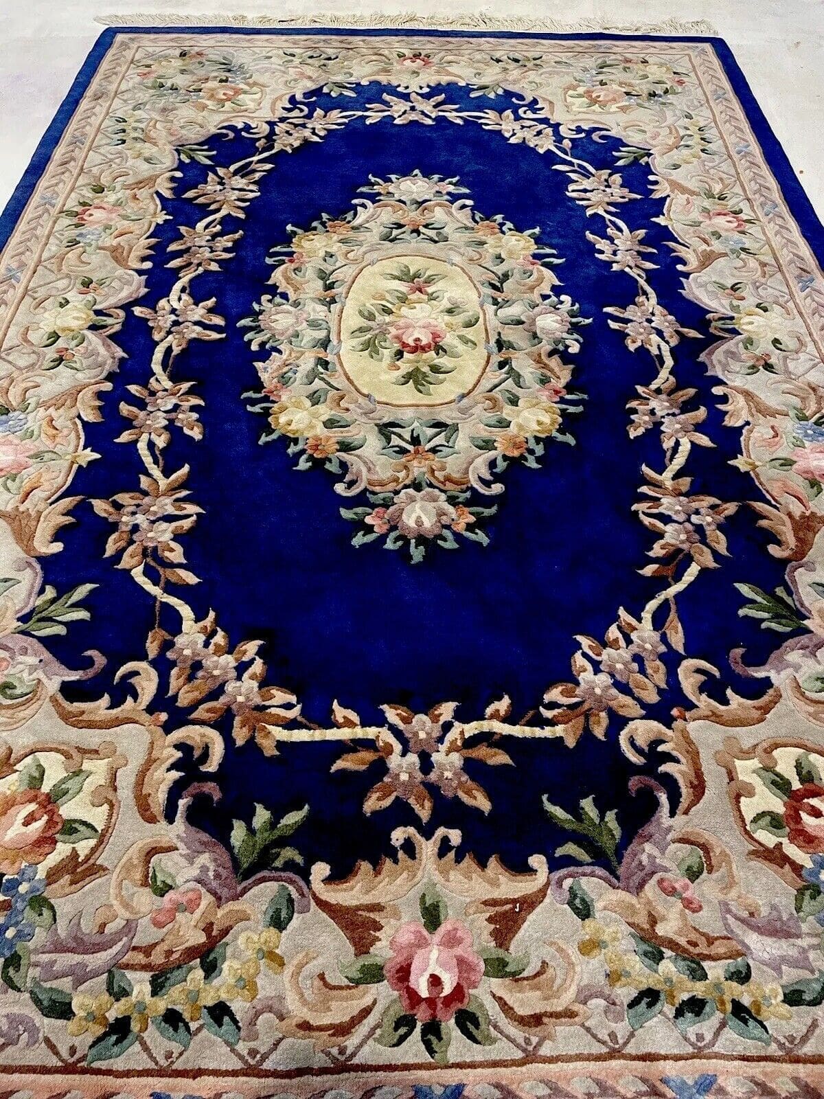 Original Peking Teppich 300x200 cm - Handgeknüpft aus reiner Schurwolle - Top Qualität & Zustand - Ideal für Fußbodenheizung - Ein Unikat im orientalischen Design - handgeknüpft...