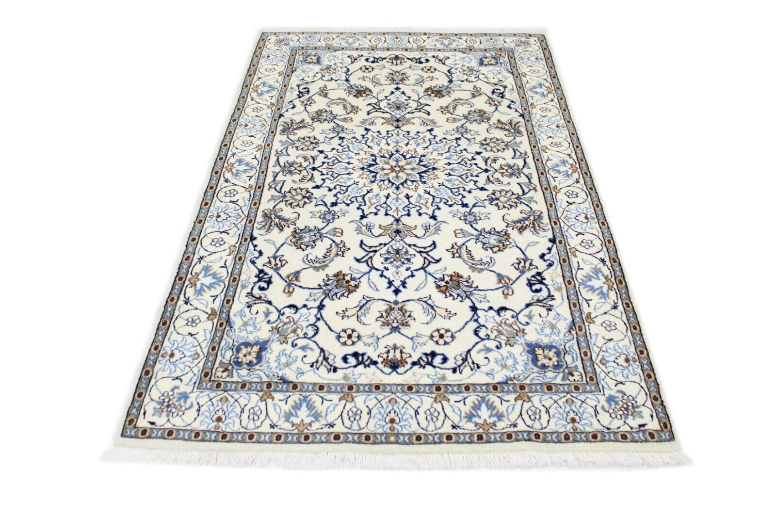 Original Perserteppich Nain 200 cm x 116 cm - Top Zustand, handgeknüpft, Perserteppich