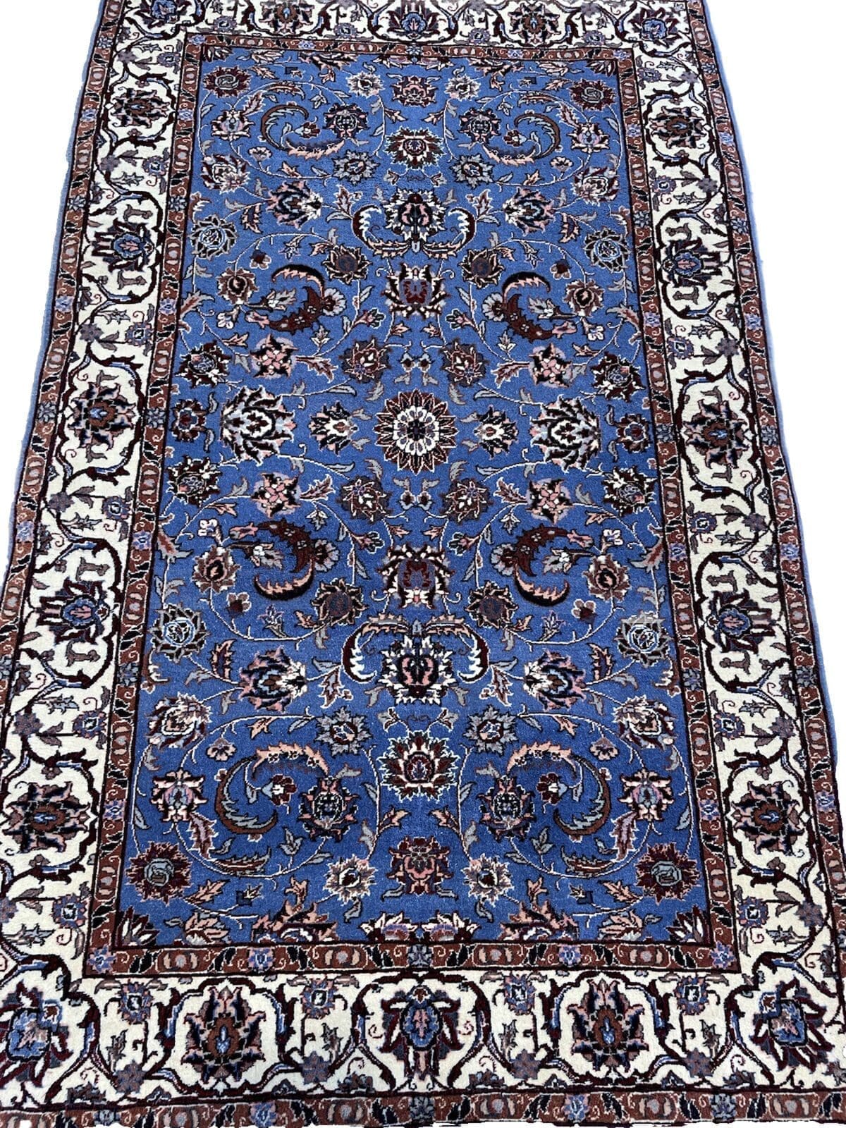 Perserteppich 150x92 cm – Sehr feine Knotung, besonders schöne Farben, reine Schurwolle, handgeknüpft