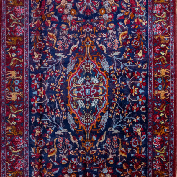 W1(#414) 223x145cm Rarer Handgeknüpfte Perserteppich Farmahin Dastjan Sarough Farahan UNIKAT