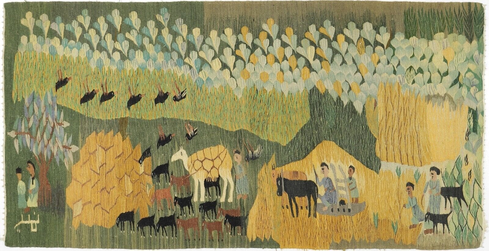 Orientteppich 184x122 cm, Top Zustand, handgeknüpft,