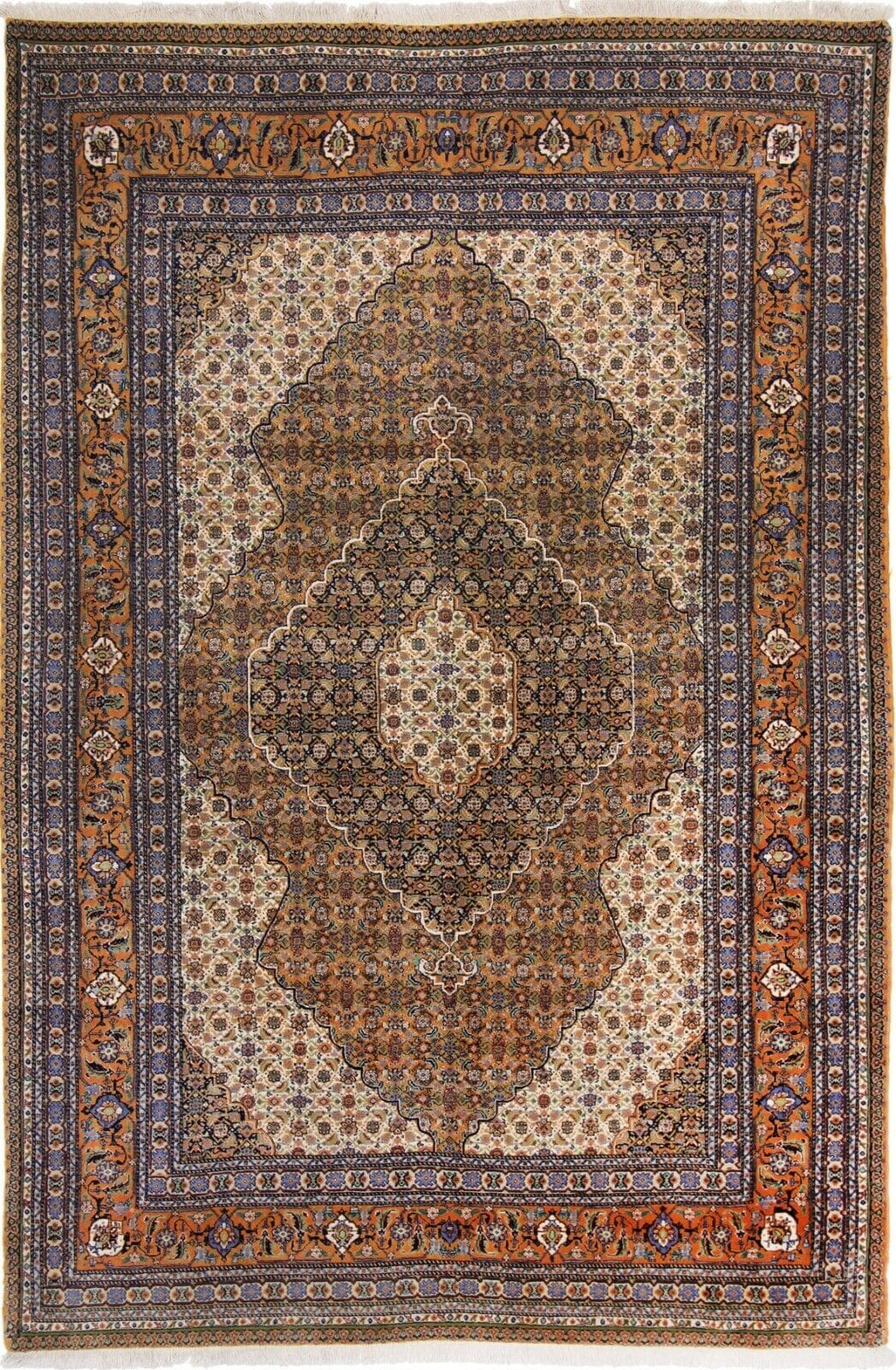 Handgeknüpfter Perserteppich Bidjar 322x220 cm - Top Zustand, fein