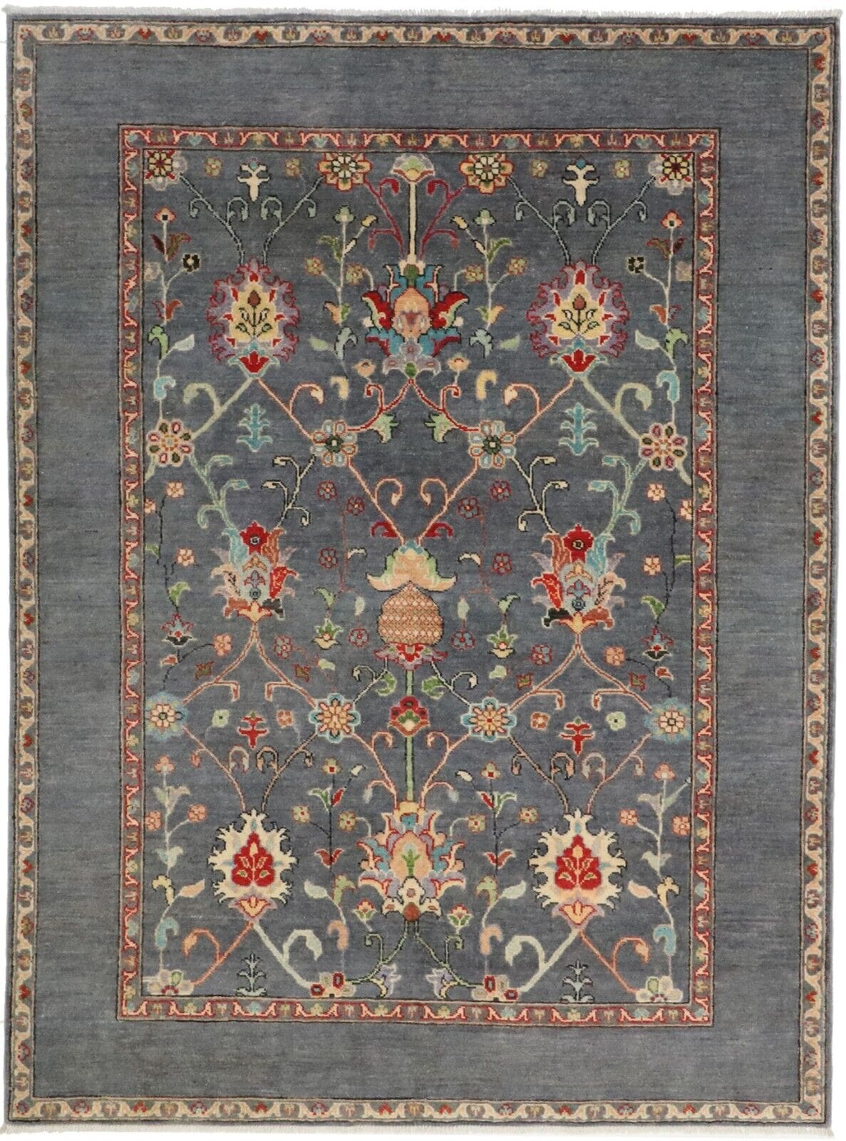 Handgeknüpfter Perserteppich Kazak Diyar 231x169 cm, 200.000 Knoten