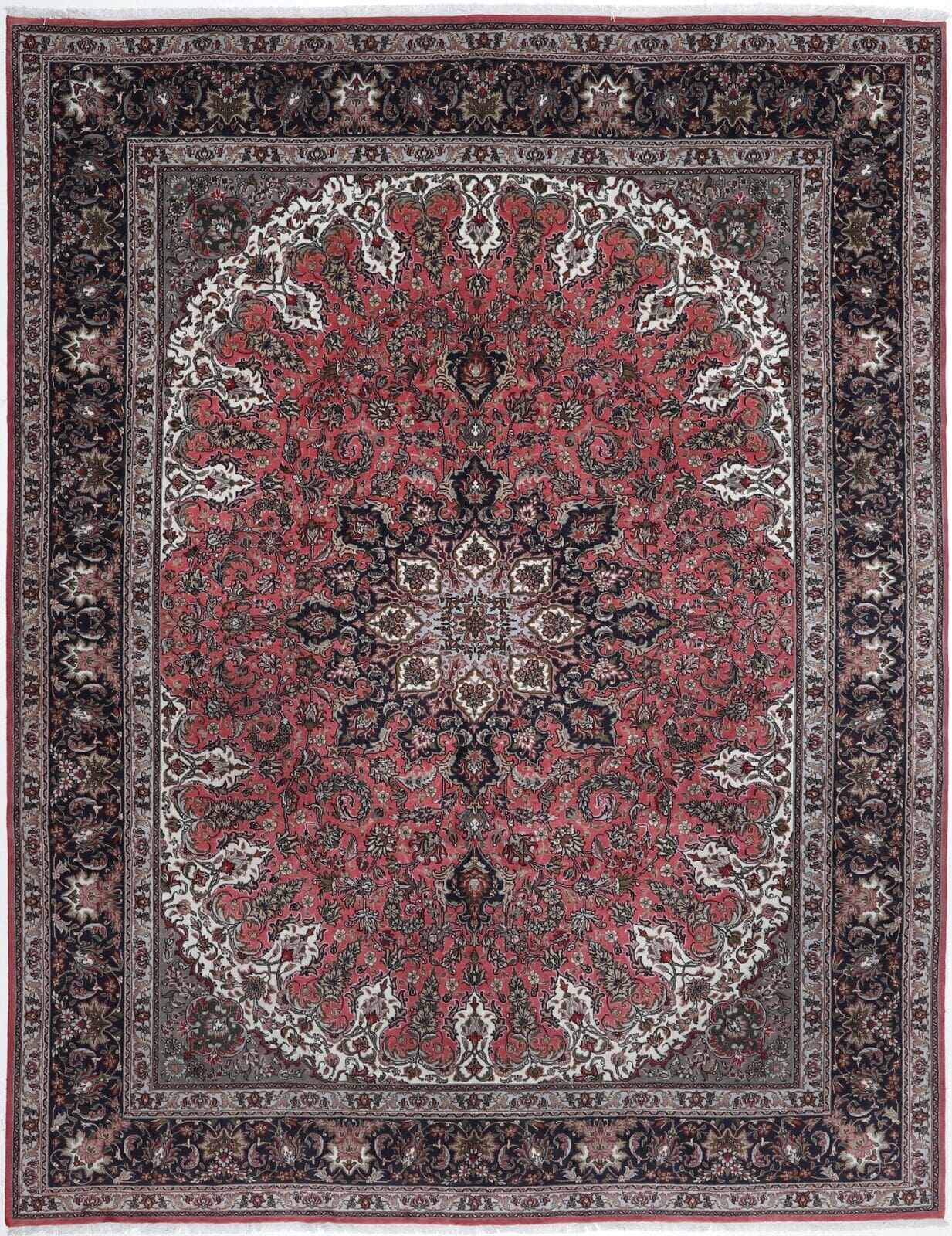 Handgeknüpfter Perserteppich Tabriz 390x300 cm 40 Raj Top Zustand