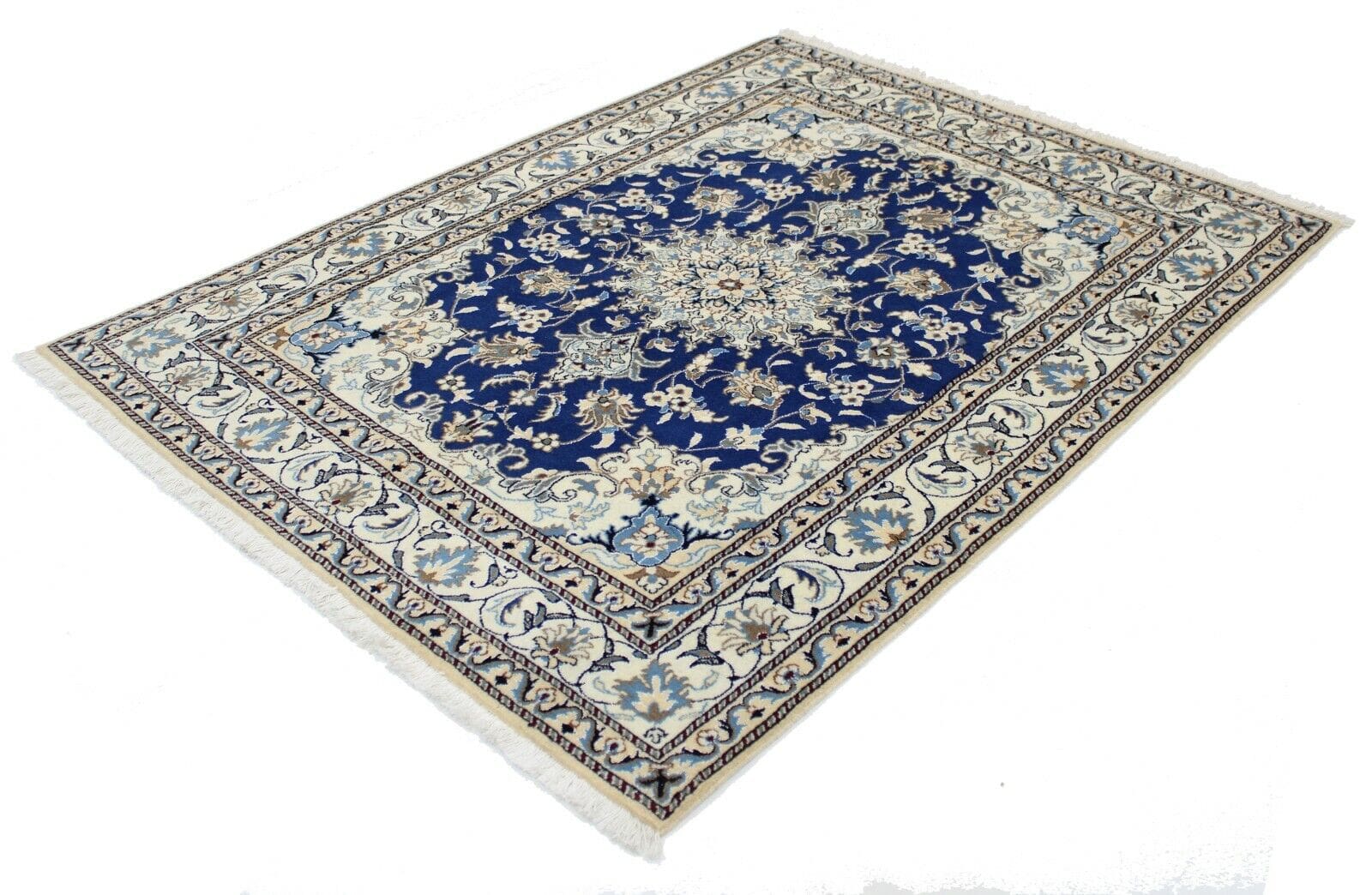 Original Perserteppich Nain 202x150 cm, Top Zustand, handgeknüpft